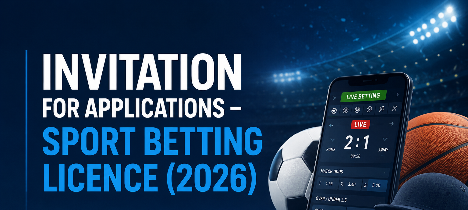 Public Notice: Invitation For Applications – Sport Betting Licence (2026)